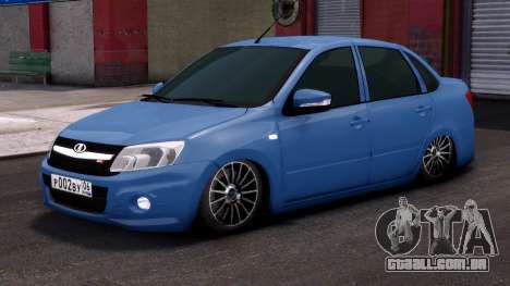 Lada Granta Sport Blue para GTA 4