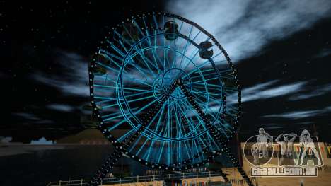 Roda Gigante Neon para GTA San Andreas