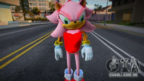 Sonic Amy Rose para GTA San Andreas