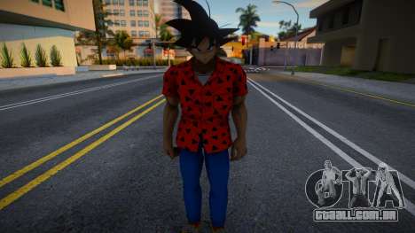 Goku Aloha para GTA San Andreas