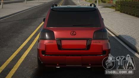 Lexus LX570 2010 [Red] para GTA San Andreas