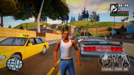 Blue State Map para GTA San Andreas