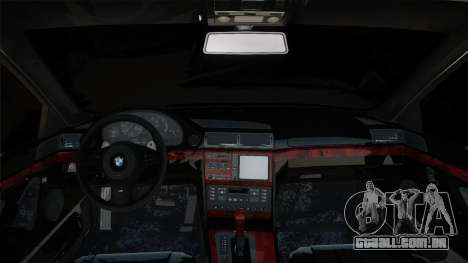 BMW 7 Series E38 [Ukr Plate] para GTA San Andreas