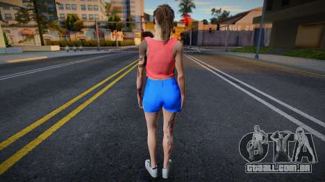 Claire New Outfit para GTA San Andreas