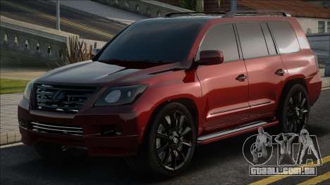 Lexus LX570 2010 [Red] para GTA San Andreas