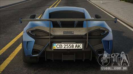 McLaren 540C [Ukr Pl] para GTA San Andreas