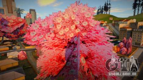 Folhagem colorida para GTA San Andreas