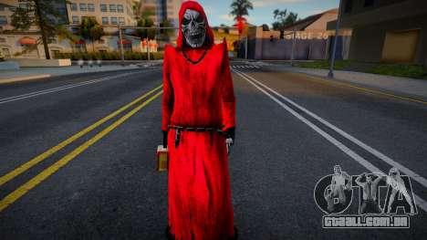 Monje de Krampus Navidad para GTA San Andreas