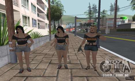 Gang Meninas Ballas para GTA San Andreas