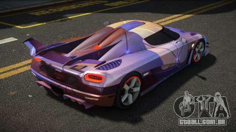 Koenigsegg Agera One G-Sport S2 para GTA 4