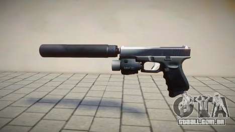 Glock-19 Silenced para GTA San Andreas