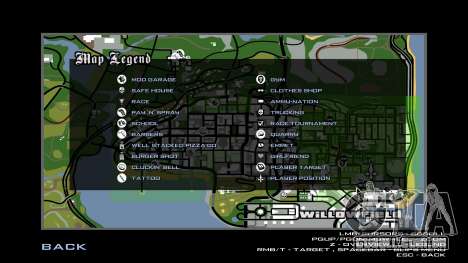 Novos ícones no estilo de GTA 4 para GTA San Andreas
