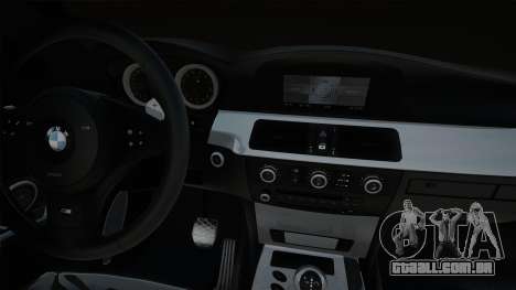 BMW M5 E60 Black Edit para GTA San Andreas