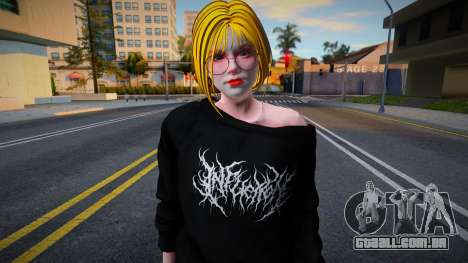 Goth Girl v1 para GTA San Andreas