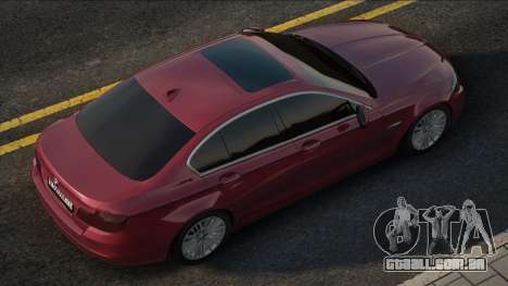 BMW 5 Vermelho para GTA San Andreas
