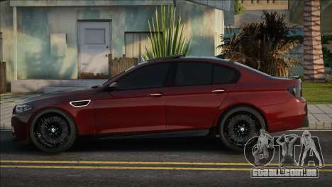 BMW M5 F10 Cereja para GTA San Andreas