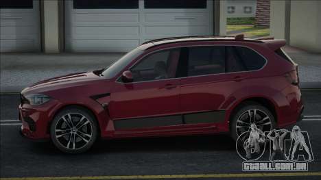 BMW x5m f85 Red para GTA San Andreas