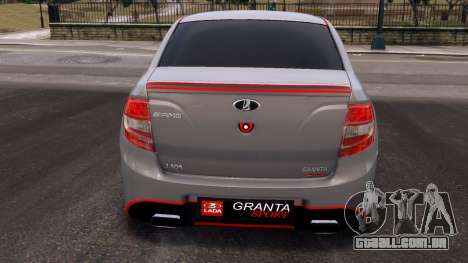 Lada Granta AMG Sport para GTA 4
