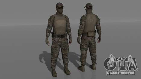 Pele do agente FSB da Federação Russa para GTA San Andreas