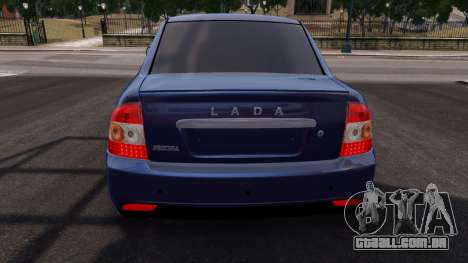 Lada Priora [Blue Variant] para GTA 4