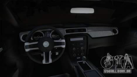 Ford Mustang GT Black [Ukr Plate] para GTA San Andreas