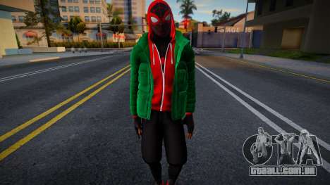Miles Morales Suit Variant para GTA San Andreas