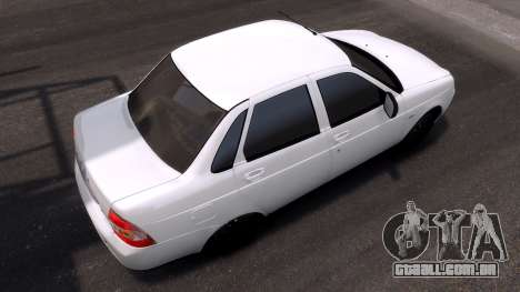 Lada Priora Branco para GTA 4