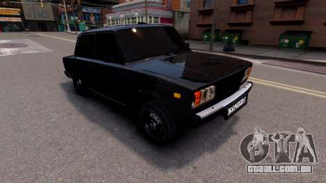 Vaz 2107 [Black] para GTA 4