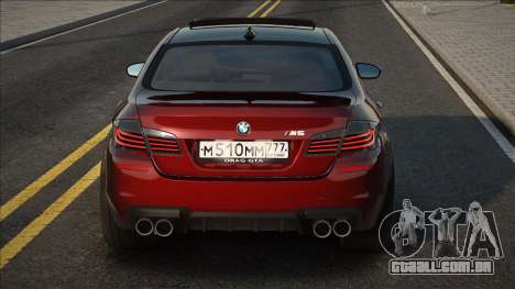 BMW M5 F10 Cereja para GTA San Andreas