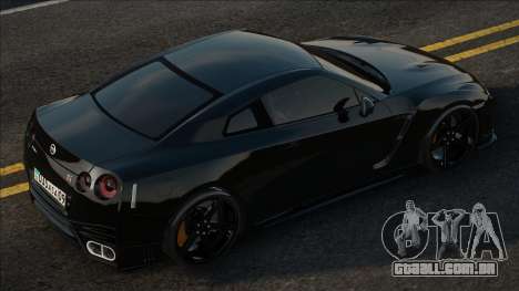 Nissan GT-R R35 [Black] para GTA San Andreas