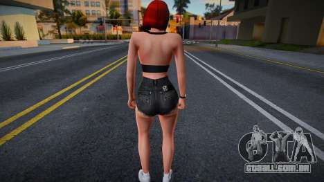 Menina bonito v1 para GTA San Andreas