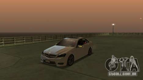 Mercedes-Benz C63 AMG (YuceL) para GTA San Andreas