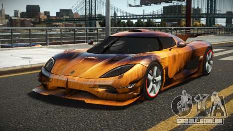 Koenigsegg Agera One G-Sport S13 para GTA 4