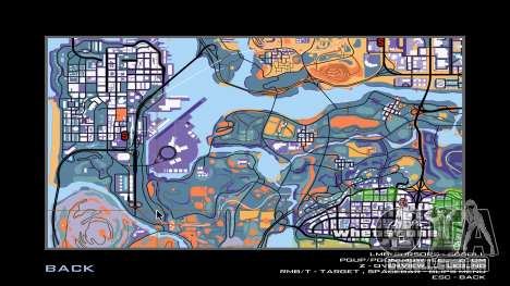 Novo mapa melhorado para GTA San Andreas