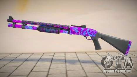 Colorful Chromegun para GTA San Andreas