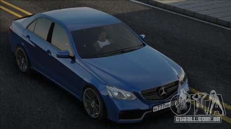 Mercedes-Benz E63 AMG Blue para GTA San Andreas