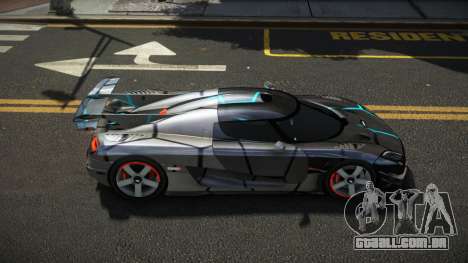 Koenigsegg Agera One G-Sport S9 para GTA 4