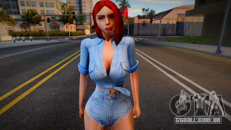 Tyriss girl para GTA San Andreas