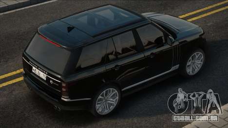 Land Rover Range Rover Sva Black para GTA San Andreas