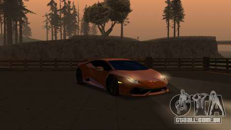 Lamborghini Huracan (YuceL) para GTA San Andreas
