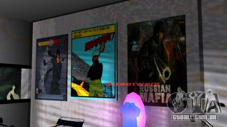 Cartaz com RoboCop no hotel para GTA Vice City