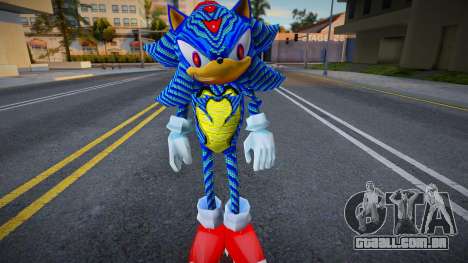 Sonic Blue Dragon para GTA San Andreas