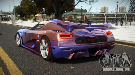 Koenigsegg Agera One G-Sport S2 para GTA 4