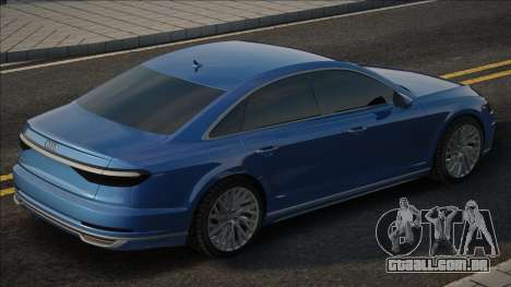 Audi A8 2018 Blue Edition para GTA San Andreas