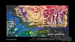 Mapa de cores para GTA San Andreas