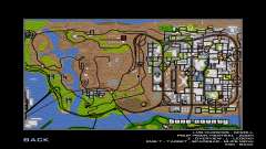 Mapa Desenhado para GTA San Andreas
