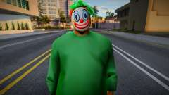 Fam1 Clown para GTA San Andreas