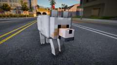 Minecraft Lobo v1 para GTA San Andreas