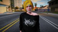 Goth Girl v1 para GTA San Andreas