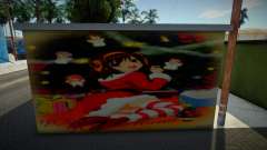 Mural Navidad Haruhi para GTA San Andreas